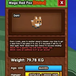 MEGA SEMI TITAN RED FOX