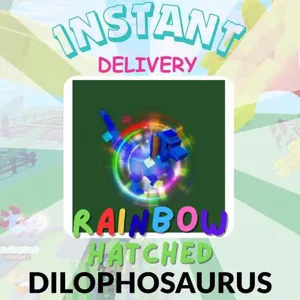 RAINBOW HATCHED DILO🌈
