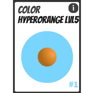 Orange HYPER LVL5 Jailbreak 2026