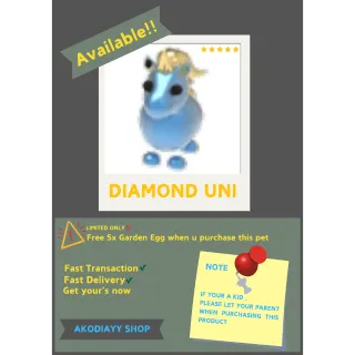 Diamond Uni ( adopt me ) 