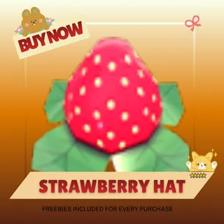 STRAWBERRY HAT