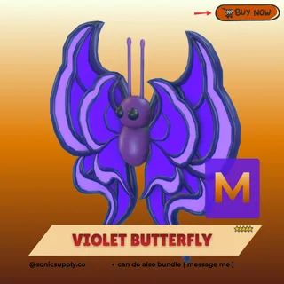 violet butterfly