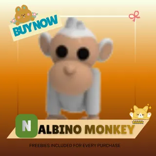 NEON ALBINO MONKEY