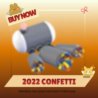 2022 confetti cannon