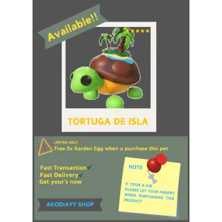 TORTUGA DE ISLA