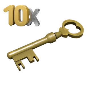 10x Mann Co. Supply Crate Key