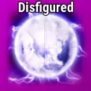 disfigured ball basketb