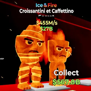 Fortnite Ice & Fire Croissantini et Caffettino