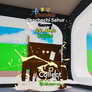 Fortnite Chocolate Chachechi Sahur 