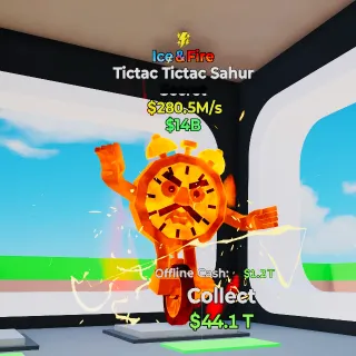 Fortnite Ice & Fire Tictac Tictac Sahur