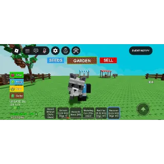 Grow a garden Raccoon [6.24 KG] 