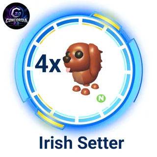 Neon irish setter 