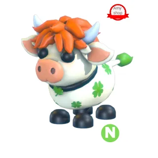 Neon clover cow