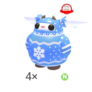 Neon cozy mistletroll