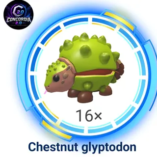 Chestnut glyptodon