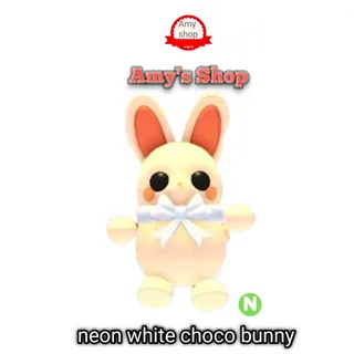 Neon white choccybunny