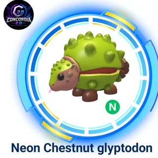 Neon chestnut Glyptodon 