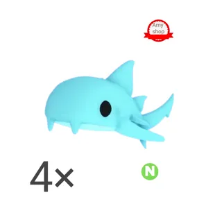 Neon nurse shark
