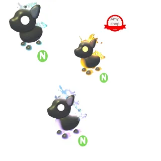 Neon fire mare neon fire stallion 