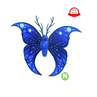 Neon moonbeam butterfly 