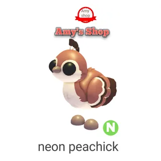 Neon peachick 