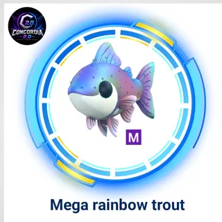 Mega rainbow trout 
