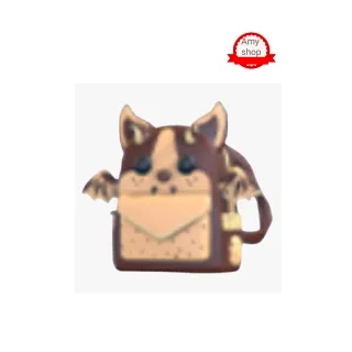 Chocolate chip bat dragon backpack