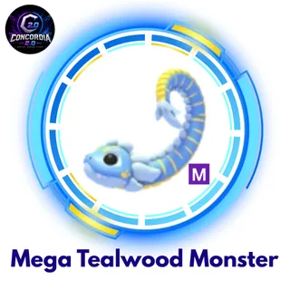 Mega tealwood monster 
