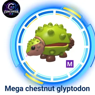 Mega chestnut Glyptodon