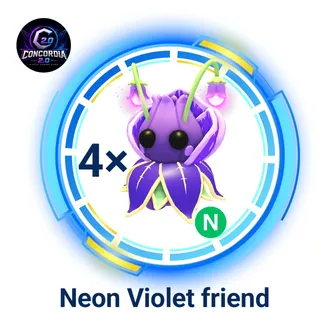 Neon Violet friend 