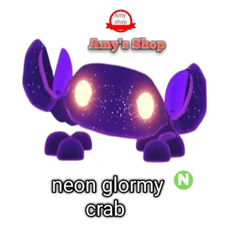 Neon glormy crab