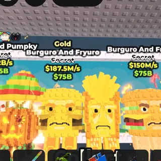 burguro and fryuro (gold