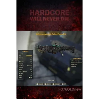 Marksman's Automatic Enclave Plasma Rifle