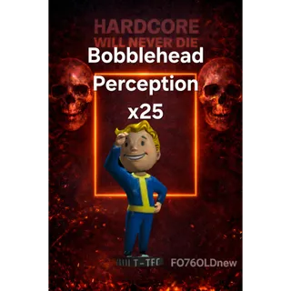 25x Perception Bobbleheads