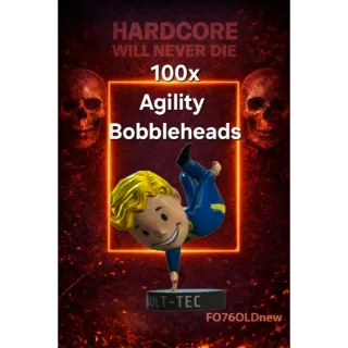 100x Agility Bobbleheads