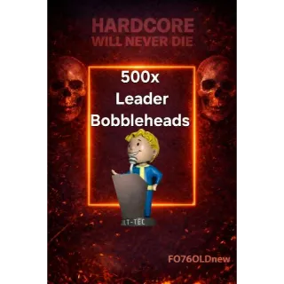 500x Leader Bobbleheads