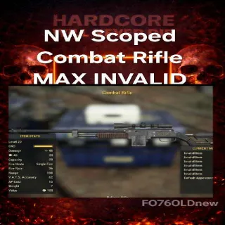 Nw Combat MAX Invalid