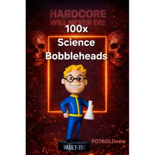 100x Science Bobbleheads