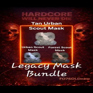 Tan Urban Scout Mask Bundle