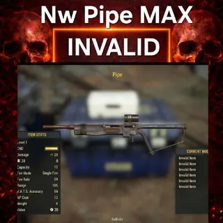 Legacy Pipe MAX INVALID