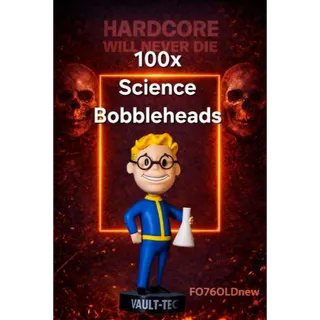 100x Science Bobbleheads