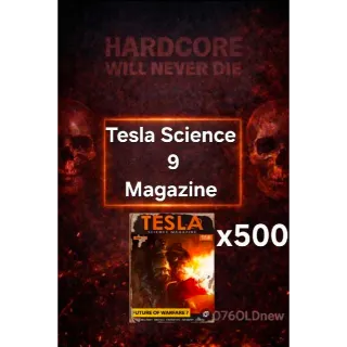 500x Tesla Science 9
