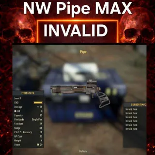 Nw Pipe MAX INVALID