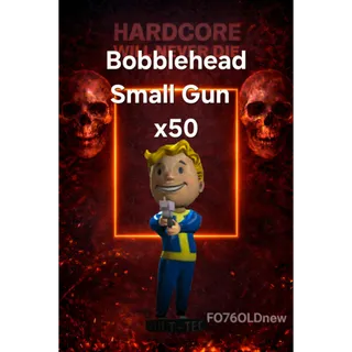 50x Small Gun Bobbleheads