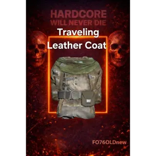 Traveling Leather Coat