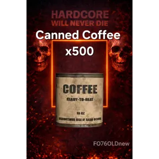500x Canned Coffee