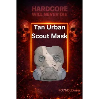 Tan Scout Mask *LEGACY*