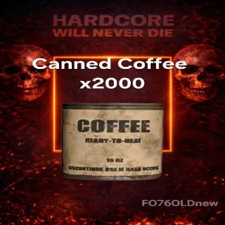 2000x Canned Coffee