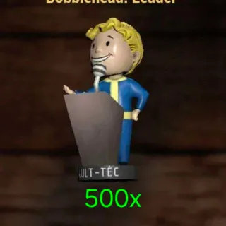 500x Leader Bobbleheads