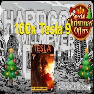 100x Tesla 9